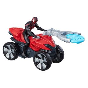 Spiderman Figura Quad con Blast n Go