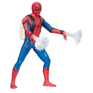 Figura Spiderman Web Lanza Redes 15cm