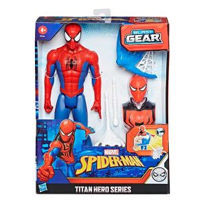 Spiderman Figura Blast Gear Proyectiles 30cm