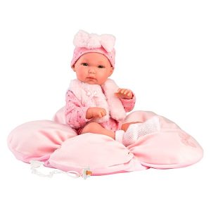 Muñeca Bimba con Cojín Flor 35cm