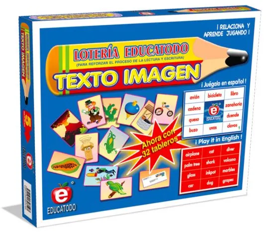 LOTERÍA TEXTO IMAGEN M-0053