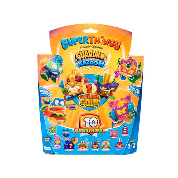 SuperThings Guardians of Kazoom Pack 10 Azul