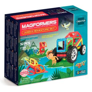Set Aventuras Jungla 32p Magformers