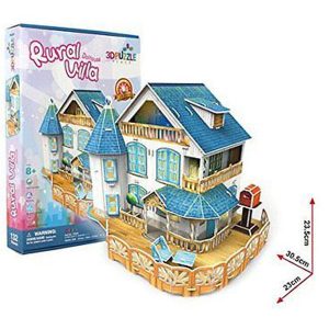 Puzzle 3D Casa Rural Cubic Fun