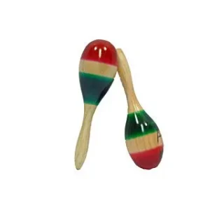 Maracas de madera CHICAS
