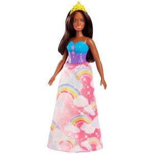 Muñeca Barbie Princesa Corpiño Azul