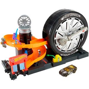 Pista Super Spin Tire Hot Wheels