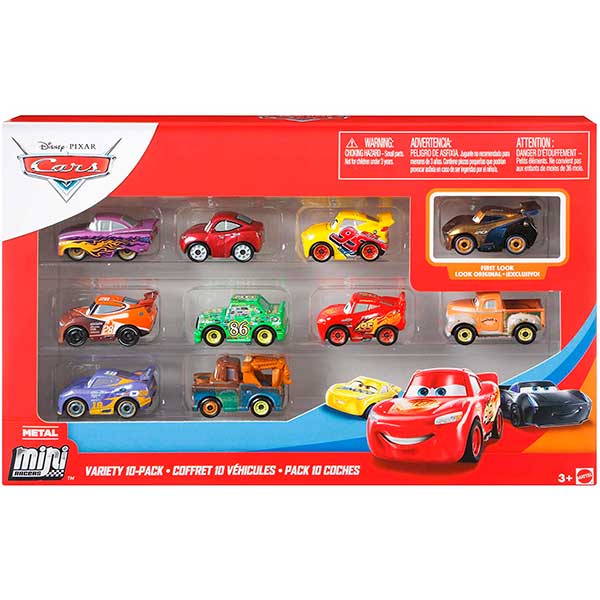 Cars Pack 10 Coches Mini Racers #4