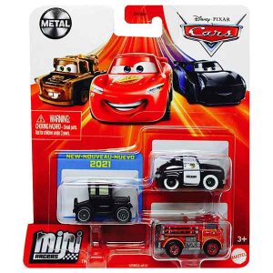 Cars Pack 3 Coches Mini Racers Cheer