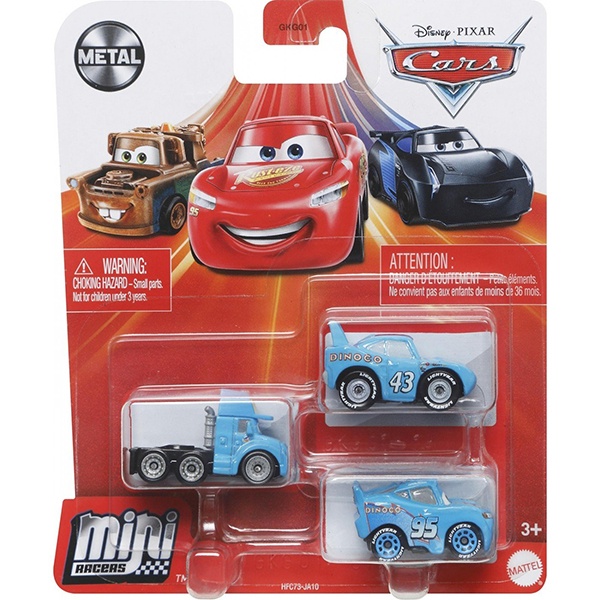 Cars Pack 3 Mini Racers Dinoco