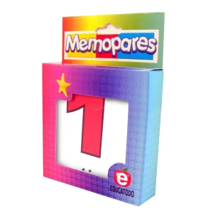 MEMOPARES BRAILLE / NÚMEROS DEL 1 AL 10 J-1760