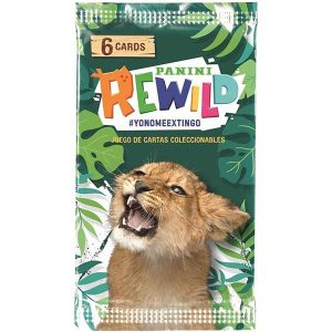 Sobre 6 Cartas Rewild Trading Cards