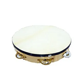 Pandero Infantil Sencillo No. 10 – Madera y Cuero