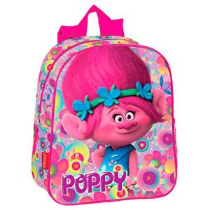 Mochila Daypack Guarderia Poppy Trolls 28cm