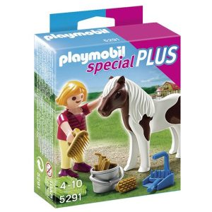 Niña con Pony Playmobil
