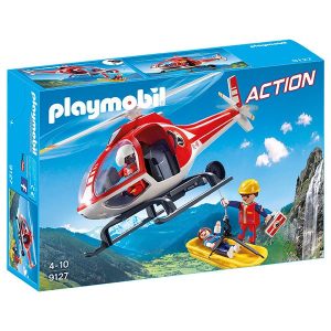 Playmobil 9127 Helicóptero de Rescate de Montaña