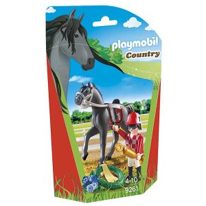 Jockey con Caballo Playmobil