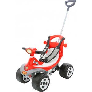 Correpasillos Quad Rojo con Palo