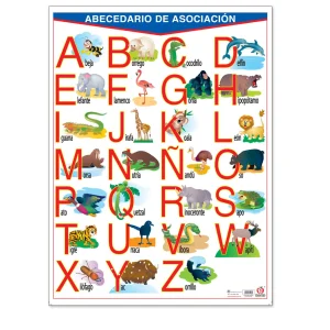 PÓSTER ABECEDARIO DE ASOCIACIÓN B-0235
