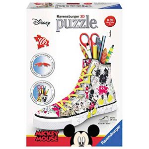 Puzzle 3D Sneaker Mickey Lapicero