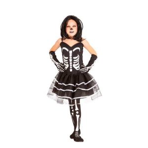 Disfraz Miss Huesos 3-4 años