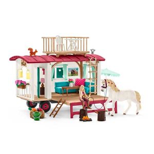 Schleich 42415 Figura Caravana para Encuentros Secretos
