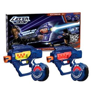 Pack 2 Blásters Lazer M.A.D Battle Ops