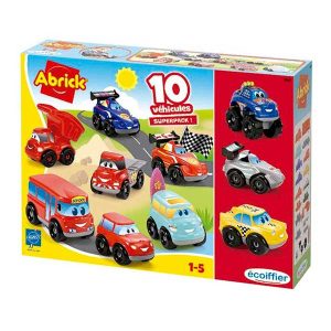 Pack 10 Vehículos Abrick Ecoiffier