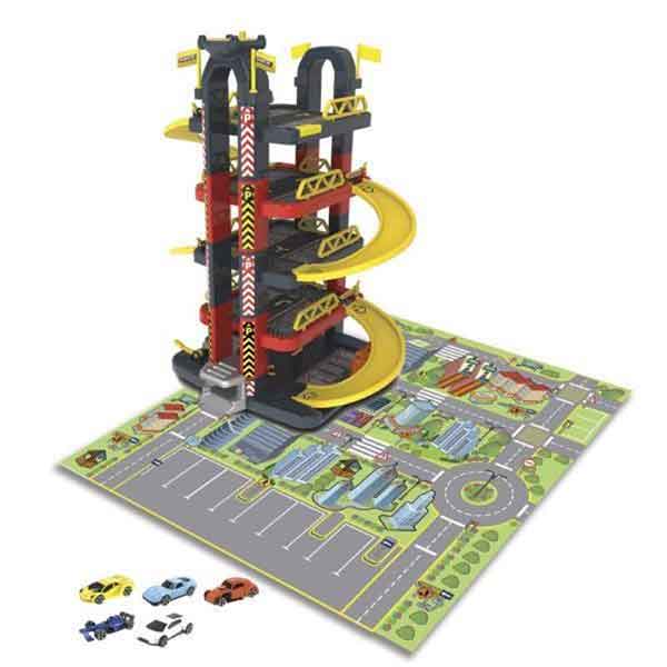 Parking Infantil Teamsterz con Tapíz