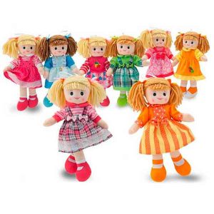 Muñeca de Drapo Carlota 40cm