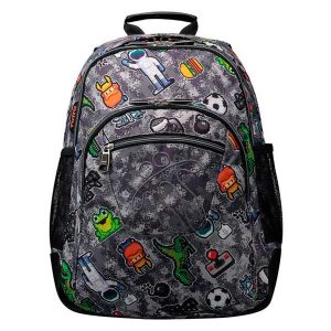 Mochila Totto Crayoles Píxel 44 cm