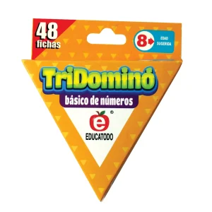 TRIDOMINÓ BÁSICO DE NÚMEROS J-0801
