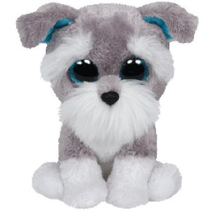 Peluche Perrito Gris Whiskers Boos 23cm
