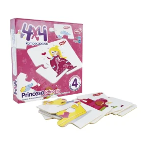 ROMPECABEZAS 4X4 PRINCESA