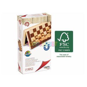 Ajedrez Magnético Marquetería