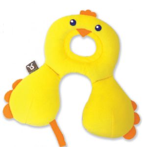 Almohada cervical amigos de viaje 0-1 año pollito de Benbat