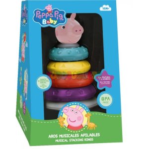 Aros Apilables Sonidos Peppa Pig