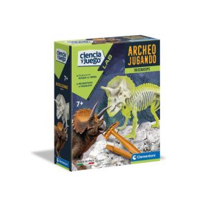 ARQUEOJUGANDO TRICERATOPS FOSFORESCENTE