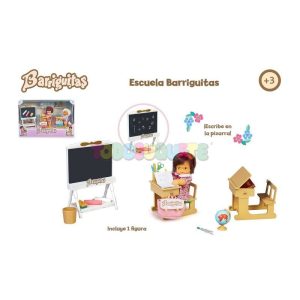 Barriguitas escuela con figura de bebé