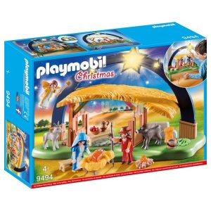 Belén con luz Playmobil