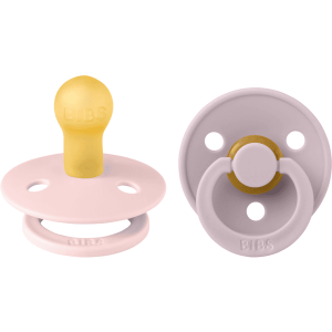BIBS® Chupete Colour Blossom & Dusky Lilac 0-6 meses, 2 pcs.