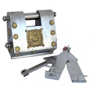 Big 3 Key Iron Puzzle Lock