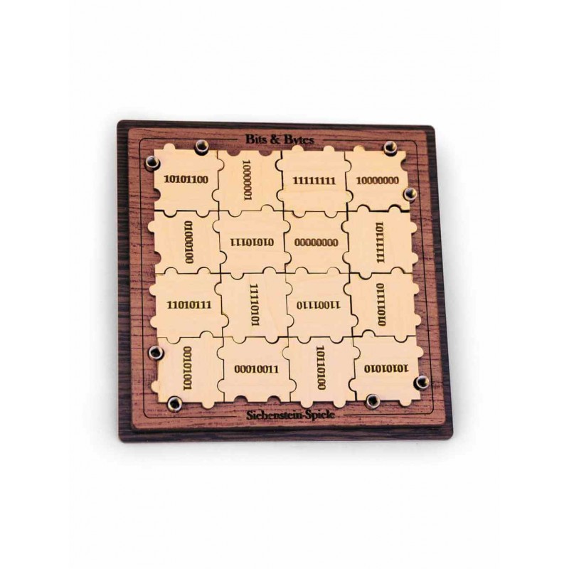 Bits & Bytes – Rompecabezas De Madera