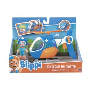 Blippi Helicóptero Rescate Aéreo
