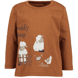 BLUE SEVEN  Camisa de manga larga marrón nuez