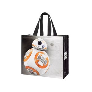 BOLSA RAFIA STAR WARS BB8 45X40X22CM