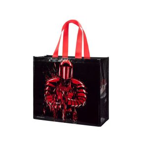BOLSA RAFIA STAR WARS VIII ROUGE 45X40X22CM