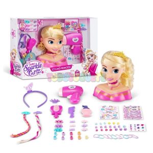 Busto Princesa de 22cm con 81 piezas Sparkle Girlz