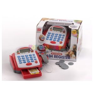 Caja registradora mini con scanner y calculadora