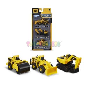 CAT Metal Camión Pala CArgadora+Excavadora+Nivelad